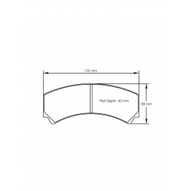 Plaquettes de frein Pagid S8237 RSL1,RSL2 Plaquettes de frein Pagid S8237 RSL1,RSL2
