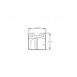 Plaquettes de frein Pagid S4122 RSH42,RSH29E