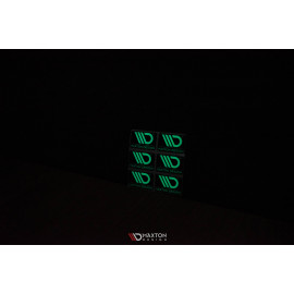 MAXTON 3D Photoluminescence Sticker (6pcs.) Hallowen Special