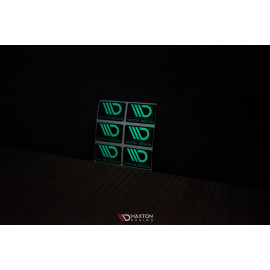 MAXTON 3D Photoluminescence Sticker (6pcs.) Hallowen Special