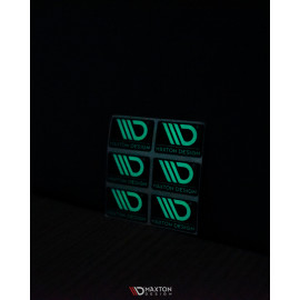 MAXTON 3D Photoluminescence Sticker (6pcs.) Hallowen Special