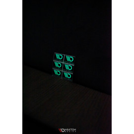 MAXTON 3D Photoluminescence Sticker (6pcs.) Hallowen Special