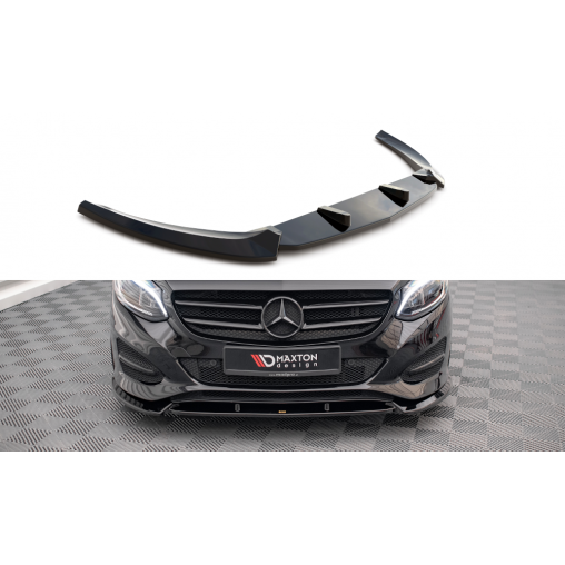 MAXTON Lame Du Pare-Chocs Avant Mercedes-Benz B W246 Facelift MAXTON Lame Du Pare-Chocs Avant Mercedes-Benz B W246 Facelift