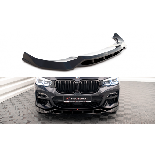 MAXTON Lame Du Pare-Chocs Avant V.2 BMW X3 M40d / M40i / M-Pack G01 MAXTON Lame Du Pare-Chocs Avant V.2 BMW X3 M40d / M40i / M-Pack G01