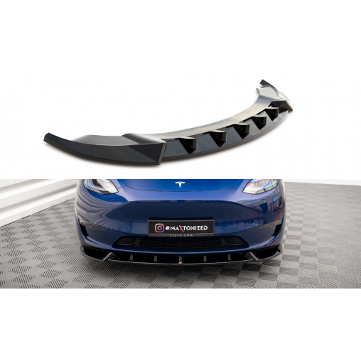 MAXTON Lame Du Pare-Chocs Avant V.1 Tesla Model Y MAXTON Lame Du Pare-Chocs Avant V.1 Tesla Model Y