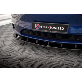 MAXTON Lame Du Pare-Chocs Avant V.1 Tesla Model Y MAXTON Lame Du Pare-Chocs Avant V.1 Tesla Model Y
