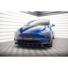 MAXTON Lame Du Pare-Chocs Avant V.1 Tesla Model Y MAXTON Lame Du Pare-Chocs Avant V.1 Tesla Model Y