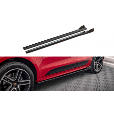 MAXTON Rajouts Des Bas De Caisse Porsche Macan Mk1 Facelift