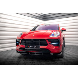 MAXTON Lame Du Pare-Chocs Avant V.2 Porsche Macan Mk1 Facelift MAXTON Lame Du Pare-Chocs Avant V.2 Porsche Macan Mk1 Facelift