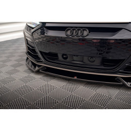 MAXTON Lame Du Pare-Chocs Avant V.1 Audi e-Tron GT / RS GT Mk1 MAXTON Lame Du Pare-Chocs Avant V.1 Audi e-Tron GT / RS GT Mk1