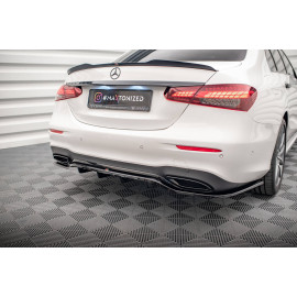 MAXTON Central Arriere Splitter (avec une barre verticale) Mercedes-Benz E AMG-Line W213 Facelift MAXTON Central Arriere Splitter (avec une barre verticale) Mercedes-Benz E AMG-Line W213 Facelift