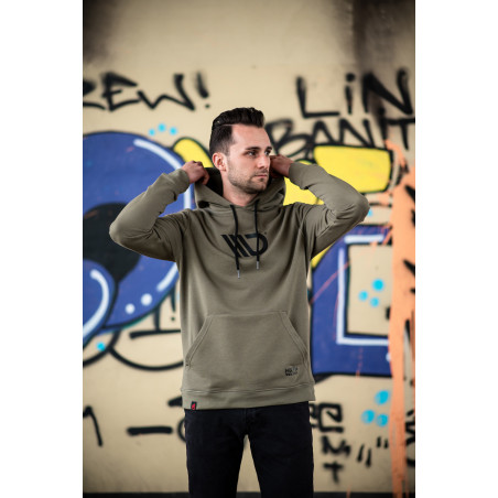 MAXTON Mens Khaki Hoodie