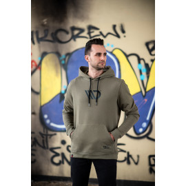 MAXTON Mens Khaki Hoodie MAXTON Mens Khaki Hoodie