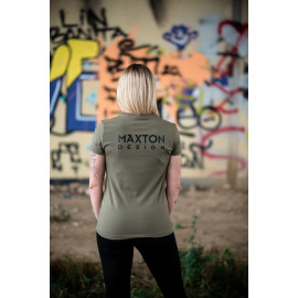 MAXTON Womens Khaki T-shirt