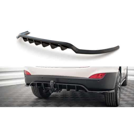 MAXTON Central Arriere Splitter (avec une barre verticale) Hyundai ix35 Mk1 MAXTON Central Arriere Splitter (avec une barre verticale) Hyundai ix35 Mk1
