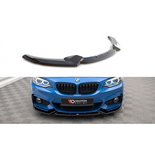 MAXTON Lame Du Pare-Chocs Avant V.2 BMW 2 M-Pack F22 MAXTON Lame Du Pare-Chocs Avant V.2 BMW 2 M-Pack F22