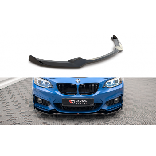 MAXTON Lame Du Pare-Chocs Avant V.1 BMW 2 M-Pack F22 MAXTON Lame Du Pare-Chocs Avant V.1 BMW 2 M-Pack F22