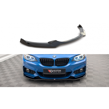 MAXTON Lame Du Pare-Chocs Avant V.1 BMW 2 M-Pack F22