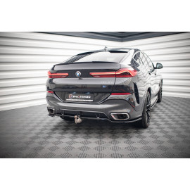 MAXTON Central Arriere Splitter (avec une barre verticale) V.3 BMW X6 M-Pack G06 MAXTON Central Arriere Splitter (avec une barre verticale) V.3 BMW X6 M-Pack G06