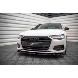 MAXTON Lame Du Pare-Chocs Avant V.1 Audi A6 C8 MAXTON Lame Du Pare-Chocs Avant V.1 Audi A6 C8