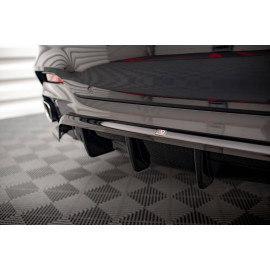 MAXTON Central Arriere Splitter (avec une barre verticale) BMW X6 M-Pack F16 MAXTON Central Arriere Splitter (avec une barre verticale) BMW X6 M-Pack F16