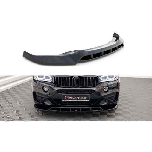 MAXTON Lame Du Pare-Chocs Avant V.2 BMW X6 M-Pack F16 MAXTON Lame Du Pare-Chocs Avant V.2 BMW X6 M-Pack F16