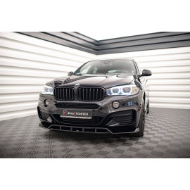 MAXTON Lame Du Pare-Chocs Avant V.2 BMW X6 M-Pack F16 MAXTON Lame Du Pare-Chocs Avant V.2 BMW X6 M-Pack F16