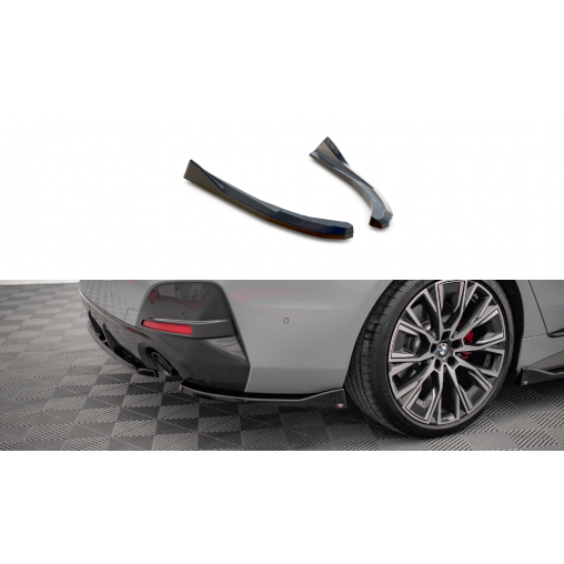 MAXTON Lames De Pare-Chocs Arrière Latérales V.2 BMW 4 Gran Coupe M-Pack G26 MAXTON Lames De Pare-Chocs Arrière Latérales V.2 BMW 4 Gran Coupe M-Pack G26