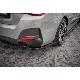 MAXTON Lames De Pare-Chocs Arrière Latérales V.1 BMW 4 Gran Coupe M-Pack G26 MAXTON Lames De Pare-Chocs Arrière Latérales V.1 BMW 4 Gran Coupe M-Pack G26