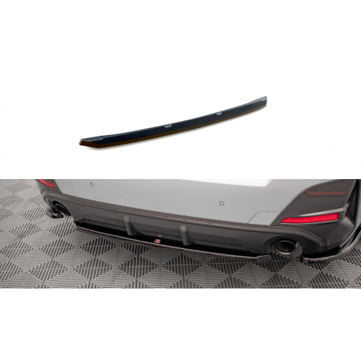 MAXTON Central Arriere Splitter BMW 4 Gran Coupe M-Pack G26 MAXTON Central Arriere Splitter BMW 4 Gran Coupe M-Pack G26