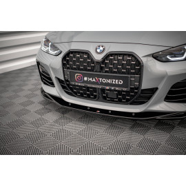 MAXTON Lame Du Pare-Chocs Avant V.3 BMW 4 Gran Coupe M-Pack G26 MAXTON Lame Du Pare-Chocs Avant V.3 BMW 4 Gran Coupe M-Pack G26