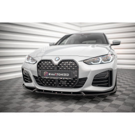 MAXTON Lame Du Pare-Chocs Avant V.2 BMW 4 Gran Coupe M-Pack G26 MAXTON Lame Du Pare-Chocs Avant V.2 BMW 4 Gran Coupe M-Pack G26