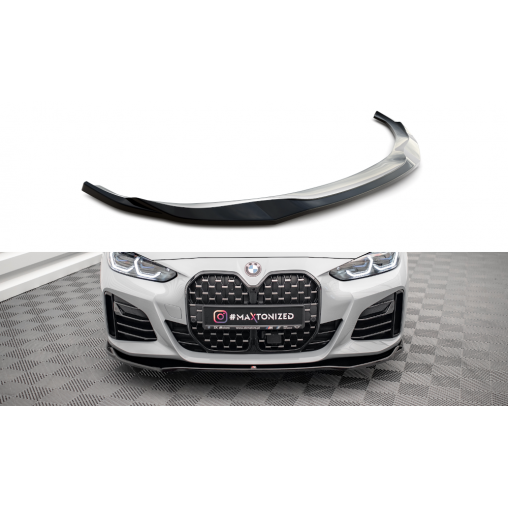 MAXTON Lame Du Pare-Chocs Avant V.1 BMW 4 Gran Coupe M-Pack G26 MAXTON Lame Du Pare-Chocs Avant V.1 BMW 4 Gran Coupe M-Pack G26