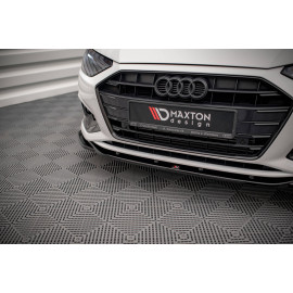 MAXTON Lame Du Pare-Chocs Avant V.2 Audi A4 B9 Facelift MAXTON Lame Du Pare-Chocs Avant V.2 Audi A4 B9 Facelift