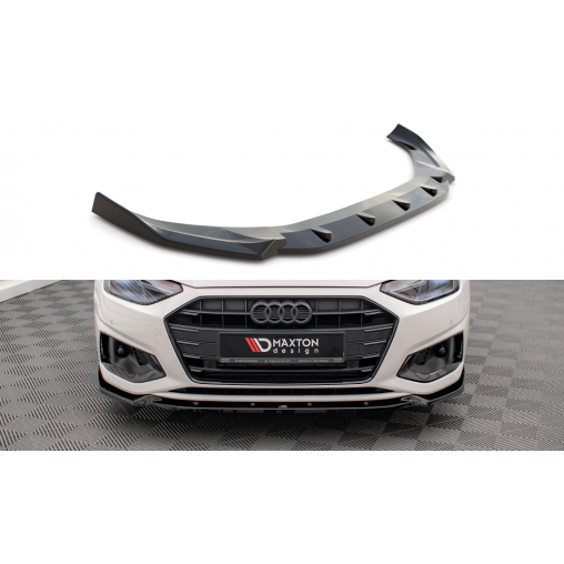 MAXTON Lame Du Pare-Chocs Avant V.1 Audi A4 B9 Facelift MAXTON Lame Du Pare-Chocs Avant V.1 Audi A4 B9 Facelift