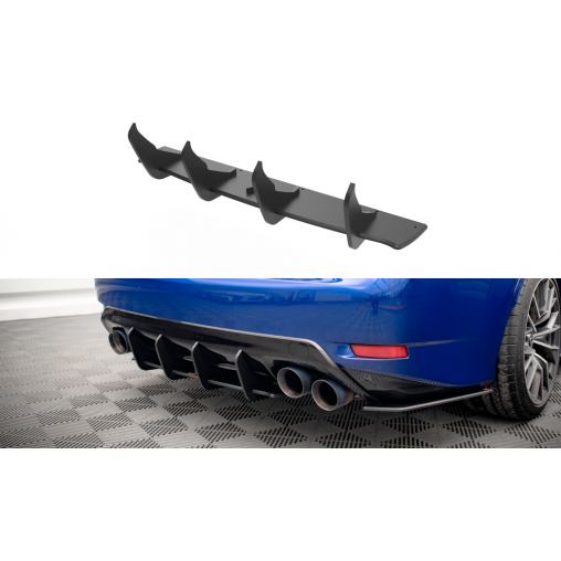 MAXTON Street Pro Central Diffuseur Arriere Lexus GS F Mk4 Facelift