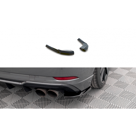 MAXTON Lames De Pare-Chocs Arrière Latérales Audi S3 Sportback 8V Facelift