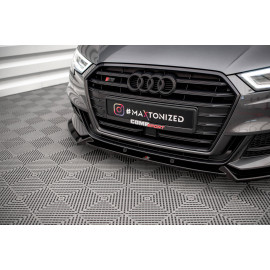 MAXTON Lame Du Pare-Chocs Avant V.1 Audi S3 Sportback 8V Facelift MAXTON Lame Du Pare-Chocs Avant V.1 Audi S3 Sportback 8V Facelift