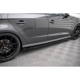 MAXTON Street Pro Rajouts Des Bas De Caisse + Flaps Audi S3 Sportback 8V Facelift MAXTON Street Pro Rajouts Des Bas De Caisse + Flaps Audi S3 Sportback 8V Facelift