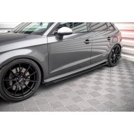 MAXTON Street Pro Rajouts Des Bas De Caisse + Flaps Audi S3 Sportback 8V Facelift MAXTON Street Pro Rajouts Des Bas De Caisse + Flaps Audi S3 Sportback 8V Facelift
