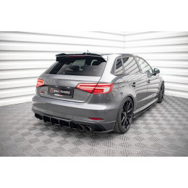 MAXTON Street Pro Lame Du Pare Chocs Arriere Audi S3 Sportback 8V Facelift MAXTON Street Pro Lame Du Pare Chocs Arriere Audi S3 Sportback 8V Facelift