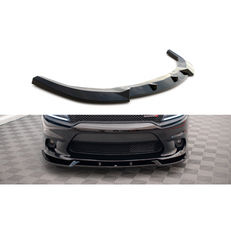 MAXTON Lame Du Pare-Chocs Avant V.2 Dodge Charger SRT Mk7 Facelift