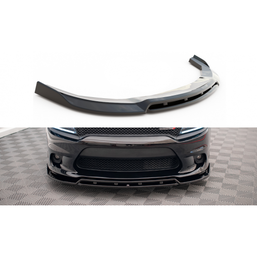 MAXTON Lame Du Pare-Chocs Avant V.1 Dodge Charger SRT Mk7 Facelift MAXTON Lame Du Pare-Chocs Avant V.1 Dodge Charger SRT Mk7 Facelift