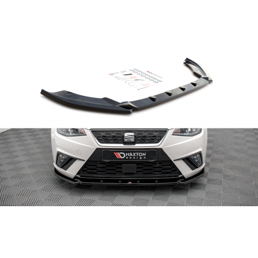 MAXTON Lame Du Pare-Chocs Avant V.2 Seat Ibiza FR/ Standard Mk5 MAXTON Lame Du Pare-Chocs Avant V.2 Seat Ibiza FR/ Standard Mk5