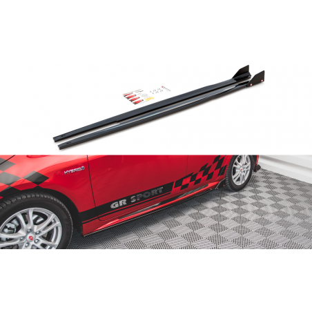 MAXTON Rajouts Des Bas De Caisse V.1 + Ailerons Toyota Corolla GR Sport Hatchback XII