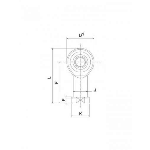 Rotule Compétition Rodobal Femelle Oeil 3/4"