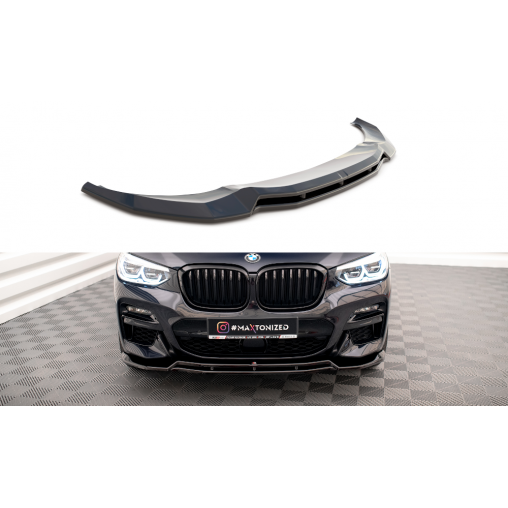 MAXTON LAME DU PARE-CHOCS AVANT / SPLITTER V.1 BMW X3 M40d / M40i / M-Pack G01