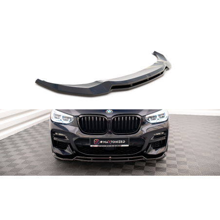 MAXTON LAME DU PARE-CHOCS AVANT / SPLITTER V.1 BMW X3 M40d / M40i / M-Pack G01