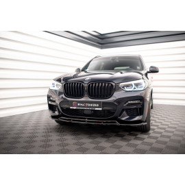 MAXTON LAME DU PARE-CHOCS AVANT / SPLITTER V.1 BMW X3 M40d / M40i / M-Pack G01