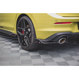 MAXTON Lames De Pare-Chocs Arrière Latérales V.1 + Ailerons Volkswagen Golf 8 GT ClubsportI MAXTON Lames De Pare-Chocs Arrière Latérales V.1 + Ailerons Volkswagen Golf 8 GT ClubsportI